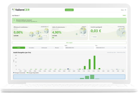 ValoreCer - Platform for Renewable Energy Community management